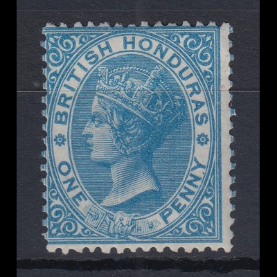 British Honduras (Belize) 1865 Queen Victoria Mi.-Nr. 1 sauber ungebraucht *