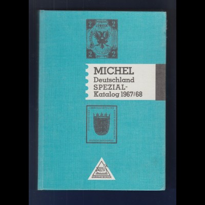 MICHEL Deutschland-Spezialkatalog 1967-68 Mit vielen Infos, die heute fehlen ! 