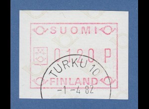Finnland 1982 FRAMA-ATM Mi.-Nr. 1.1 Wert 120 mit ET-O TURKU