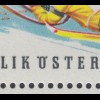 Österreich Olymp. Winterspiele Innsbruck 1976 Mi.-Nr. 1502 Eckrand-VB mit PLF I