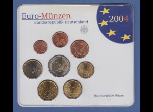 Bundesrepublik EURO-Kursmünzensatz 2004 J Normalausführung stempelglanz