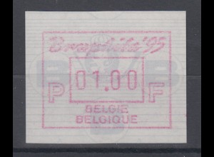 Belgien FRAMA-ATM Sonderausgabe BRUPHILA `95 ** 
