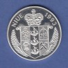 Niue 1993 Silbermünze 5 Dollar Bedrohte Umwelt, Baum, PP