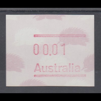 Australien Frama-ATM 4. Ausgabe 1987, Ameisenigel, Ausgabe ohne Postcode **