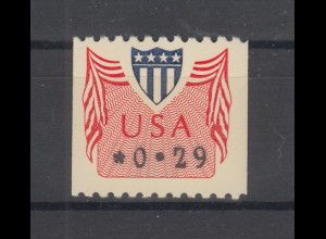 USA 1992, PMC Gard-ATM Portowert 0,29 $ postfrisch / MNH