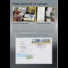 30 Jahre ATM Deutschland offizielles Faltblatt der Post, A4-Format mit div. ATM