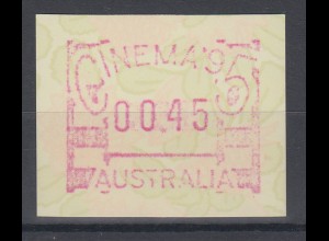 Australien Frama-ATM Waratah-Blume Sonderausgabe CINEMA `95 **