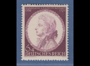 Deutsches Reich 1941 Wolfgang Amadeus Mozart Mi.-Nr. 810 einwandfrei **