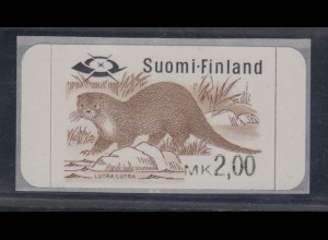 Finnland 1994, ATM Fischotter, Werteindruck breit, Mi.-Nr. 24.2