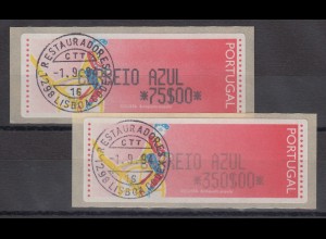 Portugal 1994 ATM Ciclista Mi.-Nr. 6 Z2 Satz 75 - 350 mit ET-O RESTAURADORES