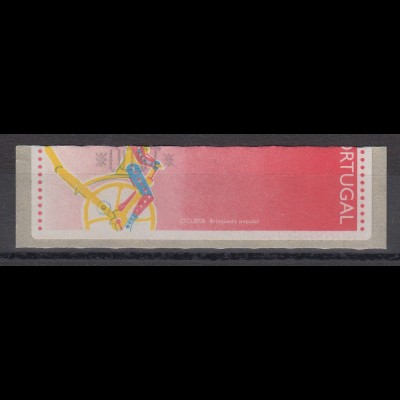 Portugal 1992 ATM Ciclista Mi.-Nr. 6 Werteindruck kopfstehend. ANSEHEN !