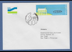 Portugal 1991 ATM Espigueiro Mi.-Nr. 3 Wert 32$00 auf FDC , ET-O Coimbra