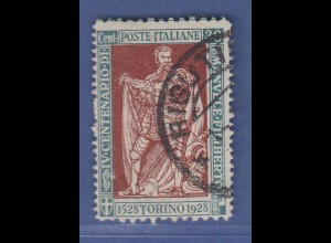 Italien 1928 Philbert von Savoyen 30 C. Mi.-Nr. 287C seltene Mischzähnung O gpr.