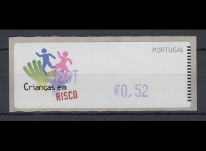 Portugal 2007 ATM Kinder in Gefahr Monétel Mi-Nr 59 f TEST €0,52 **