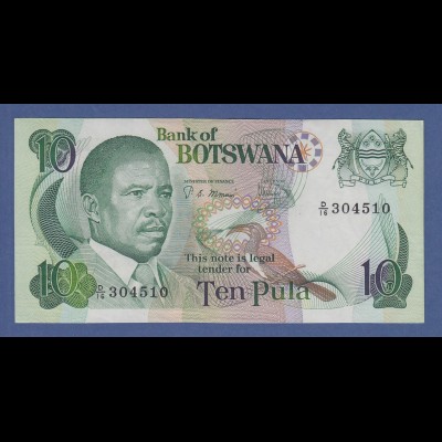 Banknote Botswana 10 Pula 