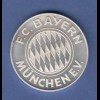 FC Bayern München alte Silbermedaille Deutscher Fussballmeister 1972. SELTEN !
