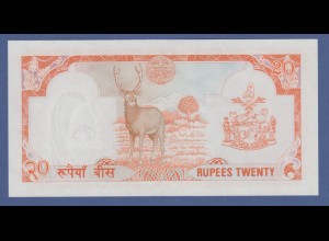 Banknote Nepal 20 Rupien 