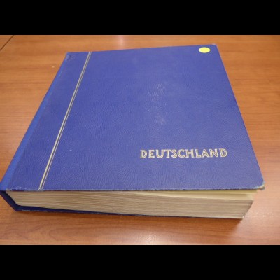 Sammlung Bundesrepublik 1949-1990 in den Hauptnummern komplett O im Schaubek-A.