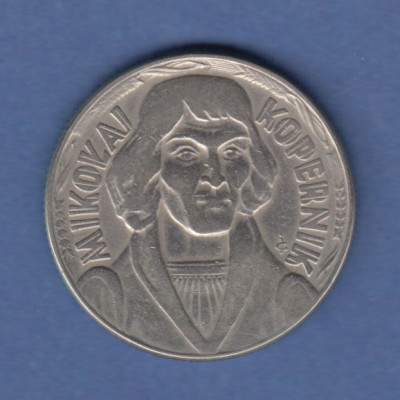 Polen / Polska Gedenkmünze 10 Zloty Kopernikus 1959