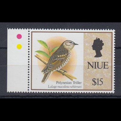 Niue 1993 Freimarke: Vögel Mi.-Nr. 835 **
