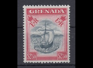 Grenada Einzelwert Mi.-Nr. 175 ** / MNH Schiff