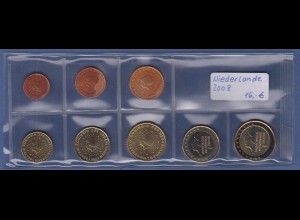 Niederlande EURO-Kursmünzensatz Jahrgang 2008 bankfrisch / unzirkuliert
