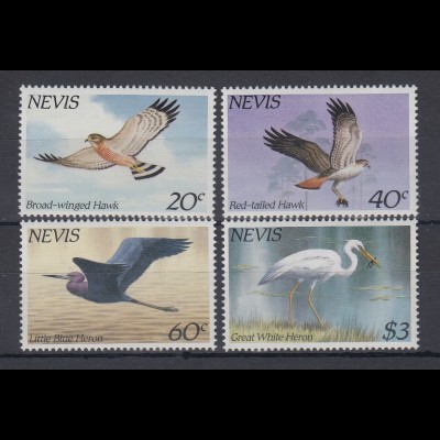 Nevis 1985 Seevögel Mi.-Nr. 248 - 251 **