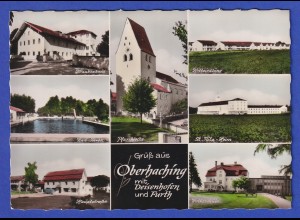 AK Bayern München Deisenhofen Oberhaching versch. Ansichten col. 1960er Jahre 