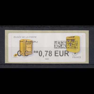 Frankreich 2018 ATM Postmuseum / Briefkästen ** 