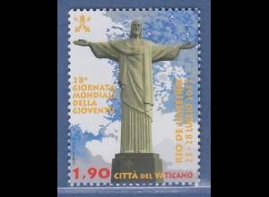 Vatikan 2013 Mi.-Nr. 1771 Sondermarke ** Weltjugendtag in Rio de Janeiro