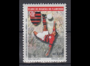 Brasilien 2001 Fussball Clube Flamengo Mi-Nr 3208 ** RHM # C-2430