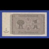 Banknote Deutsches Reich Deutsche Rentenbank Eine Rentenmark KN 7-stellig 