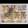 Offizieller Numisbrief Vatikan mit 2€ Münze 2010 Priesterjahr im Folder