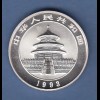 China Silbermünze Panda 5 Yuan 1993 1/2 Unze Ag999