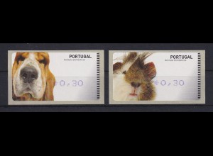 Portugal 2005 ATM Hund / Hamster Amiel Mi-Nr 50-51 je Wert 0,30 **