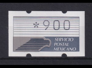Mexiko ATM Klüssendorf Mi.-Nr. 2 Wert 900 **