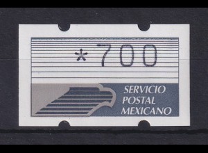 Mexiko ATM Klüssendorf Mi.-Nr. 2 Wert 700 **