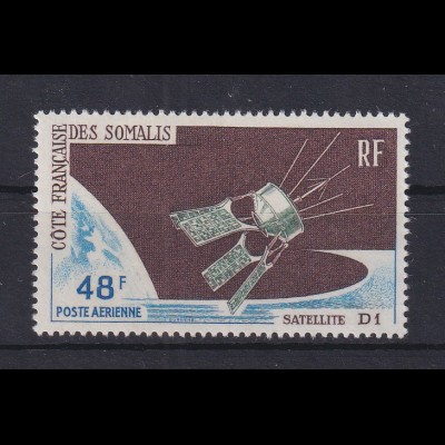 Franz.-Somaliküste 1966 Start des ersten franz. Satelliten D1 **