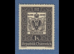 Österreich 1950 Sondermarke 100 Jahre österreichische Briefmarke Mi.-Nr. 950