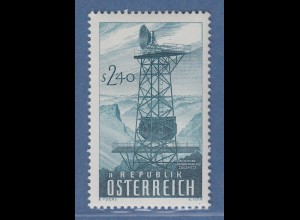 Österreich 1959 Sondermarke Inbetriebnahme des Richtfunknetzes Mi.-Nr. 1068