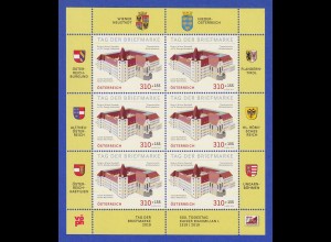Österreich 2019 Tag der Briefmarke Wiener Neustadt Mi.-Nr. 3488 Kleinbogen **