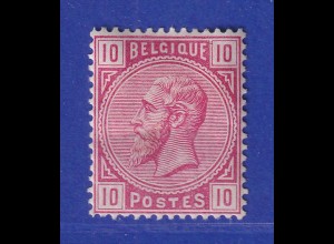 Belgien 1883 Freimarke 10 C rosa Mi.-Nr. 35 ungebraucht *