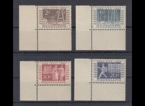 Niederlande 1952 Briefmarkenausstellung ITEP Mi.-Nr. 597-600 Satz kpl. ** Ecken 