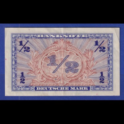Banknote Deutschland EINE HALBE MARK SERIE 1948 