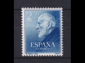 Spanien 1952 Santiago Ramón Mi.-Nr. 1012 postfrisch **