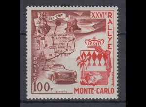 Monaco 1956 26.Rallye Monte Carlo Mi.-Nr. 560 **