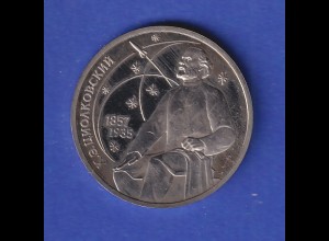Russland Sowjetunion 1 Rubel Ziolkowski 1987