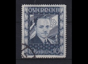 Österreich 1936 10 Schilling Engelbert Dollfuß Mi.-Nr. 588 gestempelt