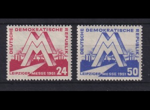 DDR 1951 Leipziger Frühjahrsmesse Mi.-Nr. 282-283 postfrisch **