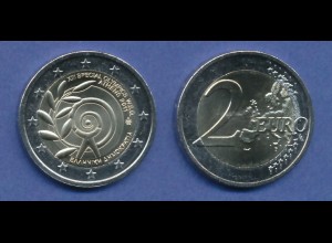 Griechenland 2-Euro Sondermünze 2011 Special Olympics Athen bankfrisch aus Rolle